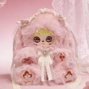 新品mocici奇遇序章600体毛绒盲盒大娃潮玩手办可爱兔兔玩偶礼物