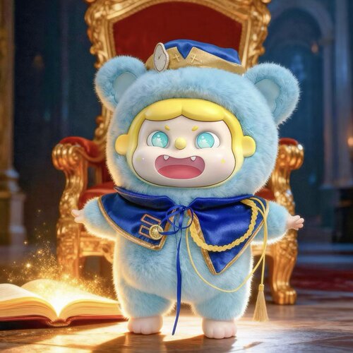 新品Ciaoka帕哔帕王座契约800体毛绒盲盒大娃潮玩手办可爱玩偶