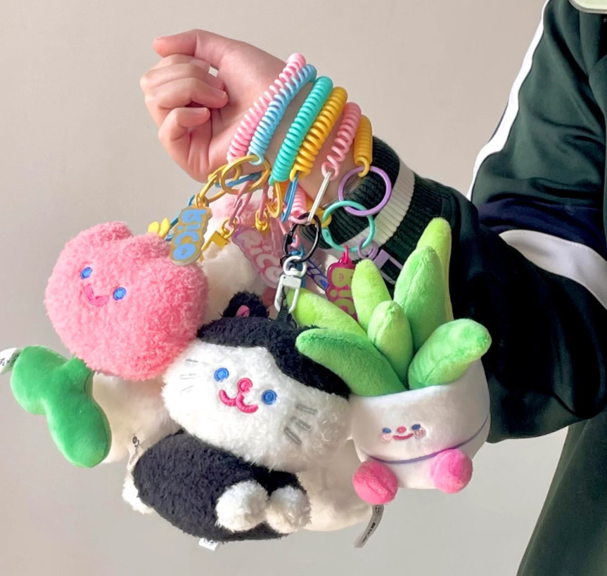 现货新款上市RICO毛绒系列惊喜盲盒可爱少女心公仔女生挂件礼物