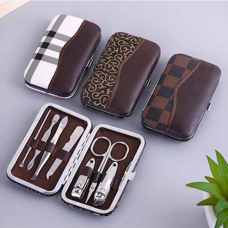 指甲剪家用7件套不锈钢指甲钳多功能女美容美甲修甲套装剪刀