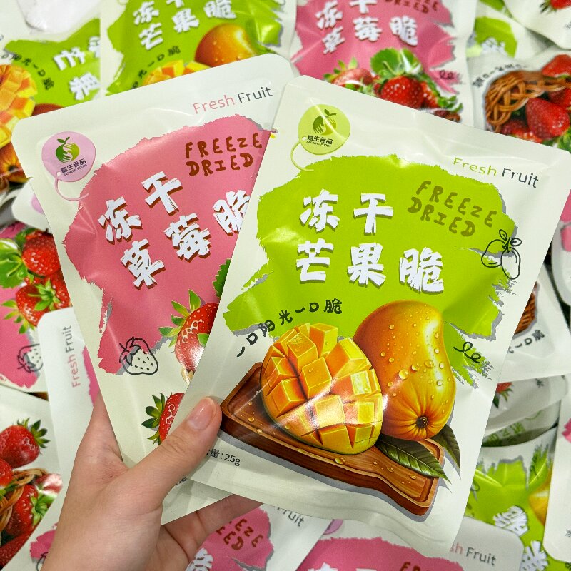 冻干草莓干芒果干无添加