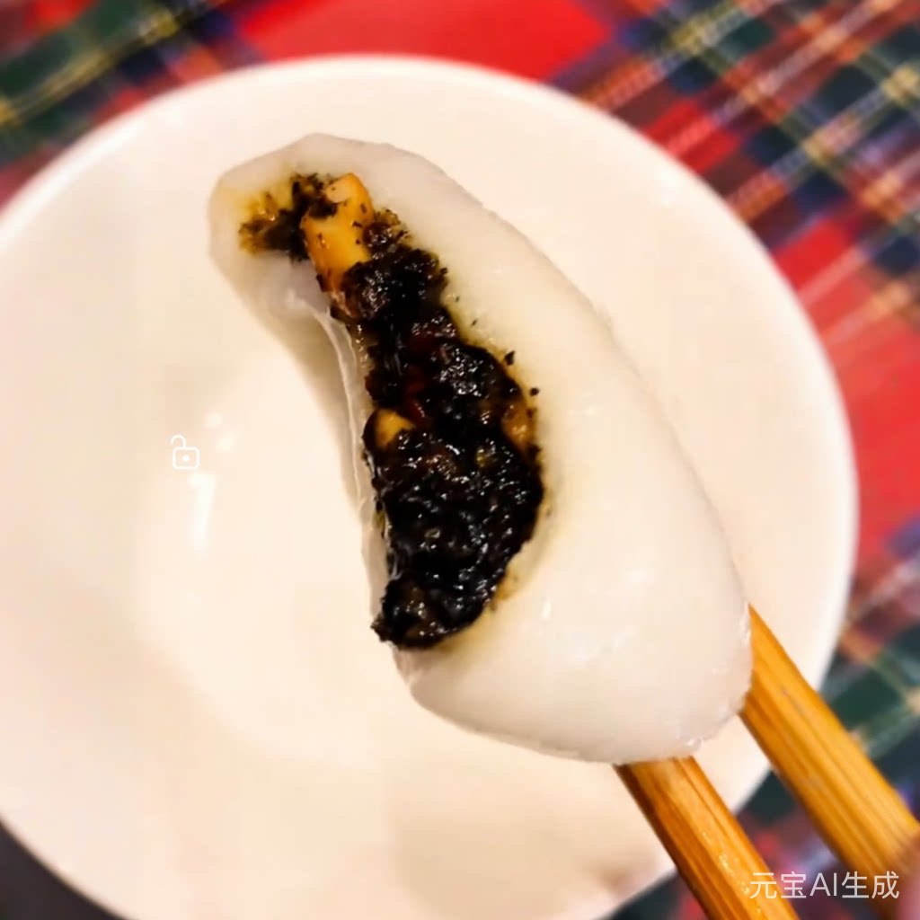 农家自制红糖包子汤圆黑芝麻花生黄豆核桃馅料清明果夹沙肉馅料