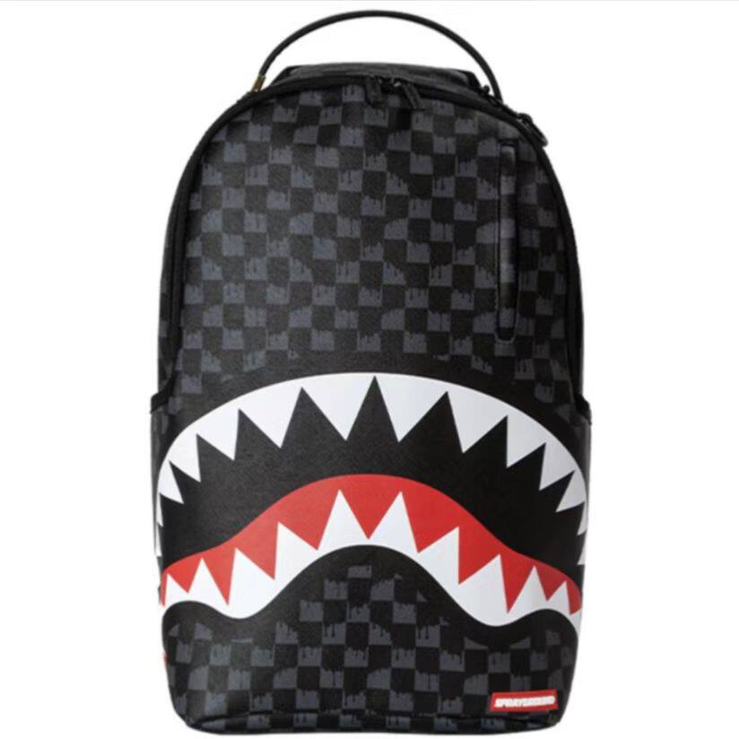 SprayGround 正品代购 鲨鱼 潮流双肩包 背包