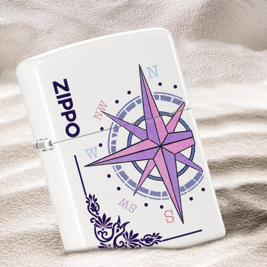 zippo打火机正版芝宝彩印爱情的指南送男友礼