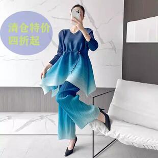 2026春季新款时尚小众潮流修身红毯派对酒会不规则大蝴蝶结套装女