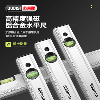 高精度水平尺平水尺靠尺迷小型