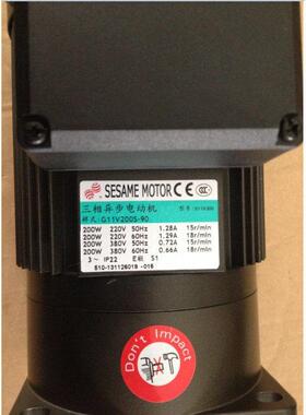 G12V200S-90 G12V200S-100 G13V400S-90 G13V400S-100 SESAME电机