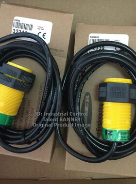 BANNER邦纳 S306E/S30SP6R/S30SN6R对射式光电开关全新原装 现货