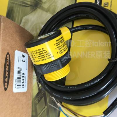 现货BANNER超声波传感器T30UXIC 美国邦纳全新原装正品特价 详询