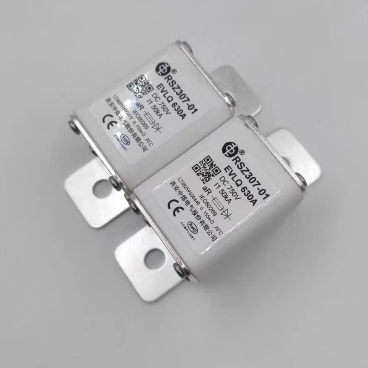 中熔电气汽车新能源熔断器保险丝RSZ307-01 630A750VDC