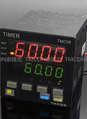 TMCON泰镁克TMC5B 双排数显时间继电器多功能停电记忆延时定时器