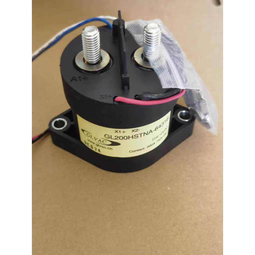 GLVAC国力直流接触器GL200HSTNA线圈12V触点750V200A带辅助触点