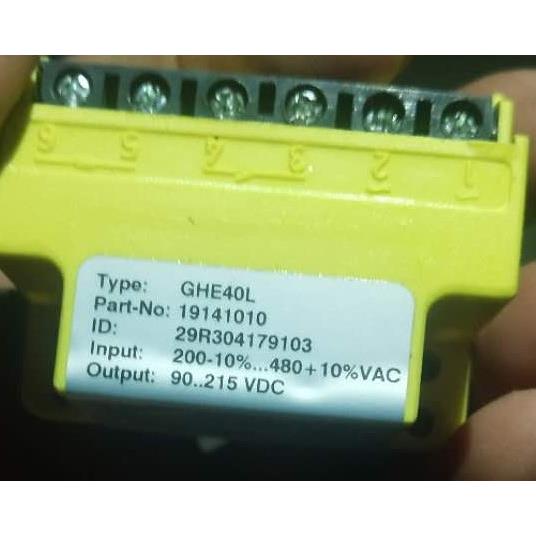 原装进口Nord Ghe40L（19141010）整流模块