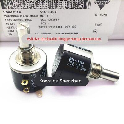 原装英国Vishay spectrol多圈线绕电位器 534-11103 102 202 502