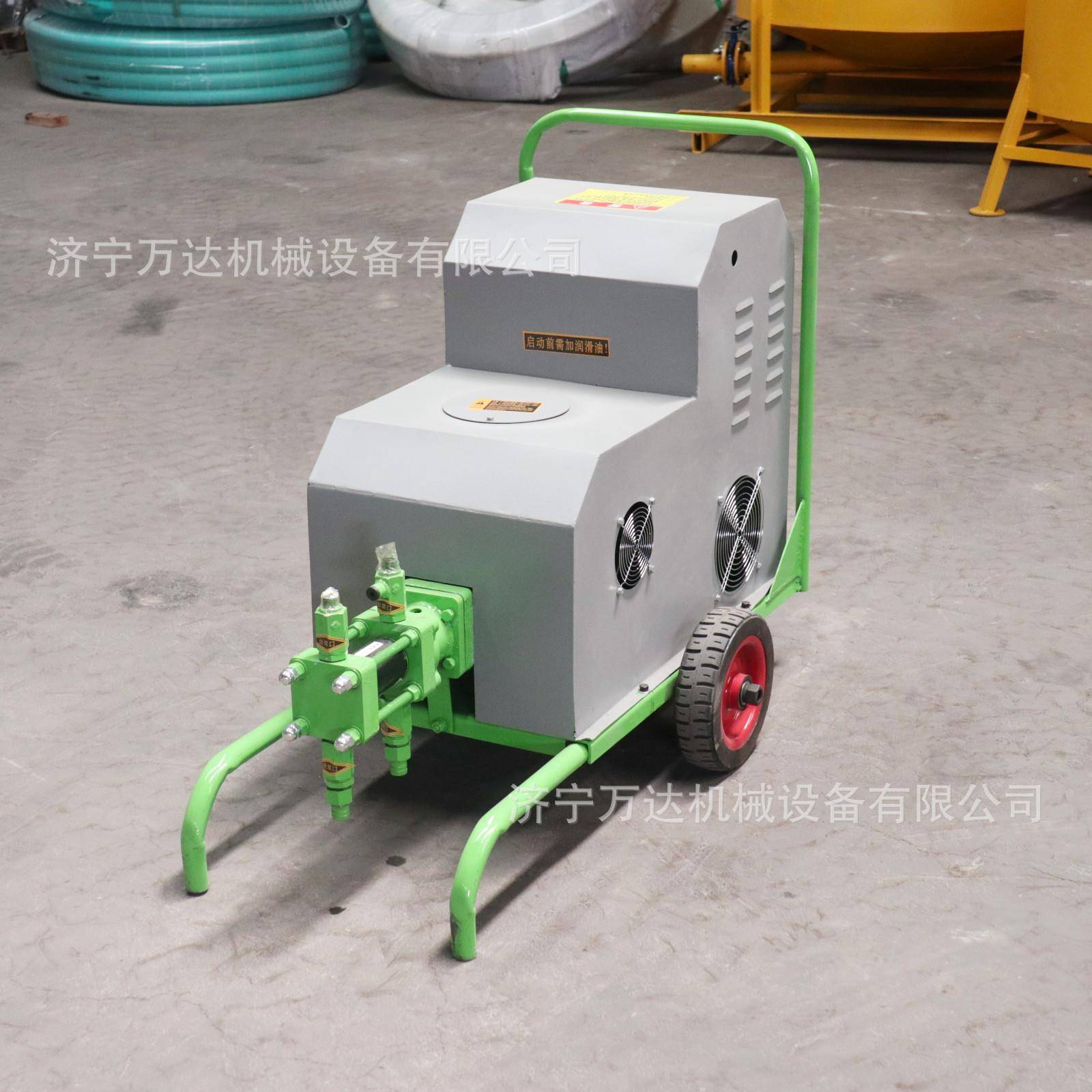 电202动水双泥浆液注浆机2室20v 两相电地下浆补漏用注泵小型灌浆