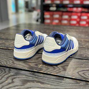 Adidas/阿迪达斯正品2024新款情侣复古低帮篮球运动板鞋JS3009
