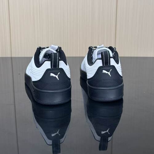 Puma彪马正品Grounded新款男子白黑色街头经典舒适休闲板鞋408705