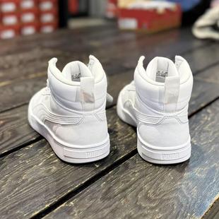 PUMA彪马 男女秋冬款高帮皮质拼色透气厚底运动休闲板鞋 401799