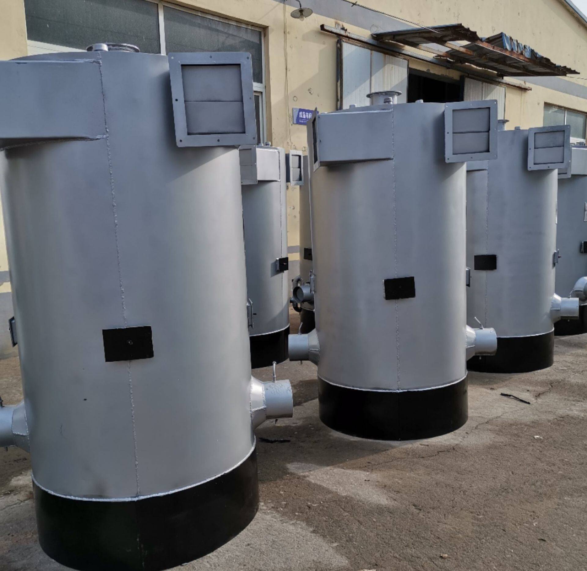 聊城鲁丰生产生物质燃料暖风炉 立式养殖场热风炉 恒温运行