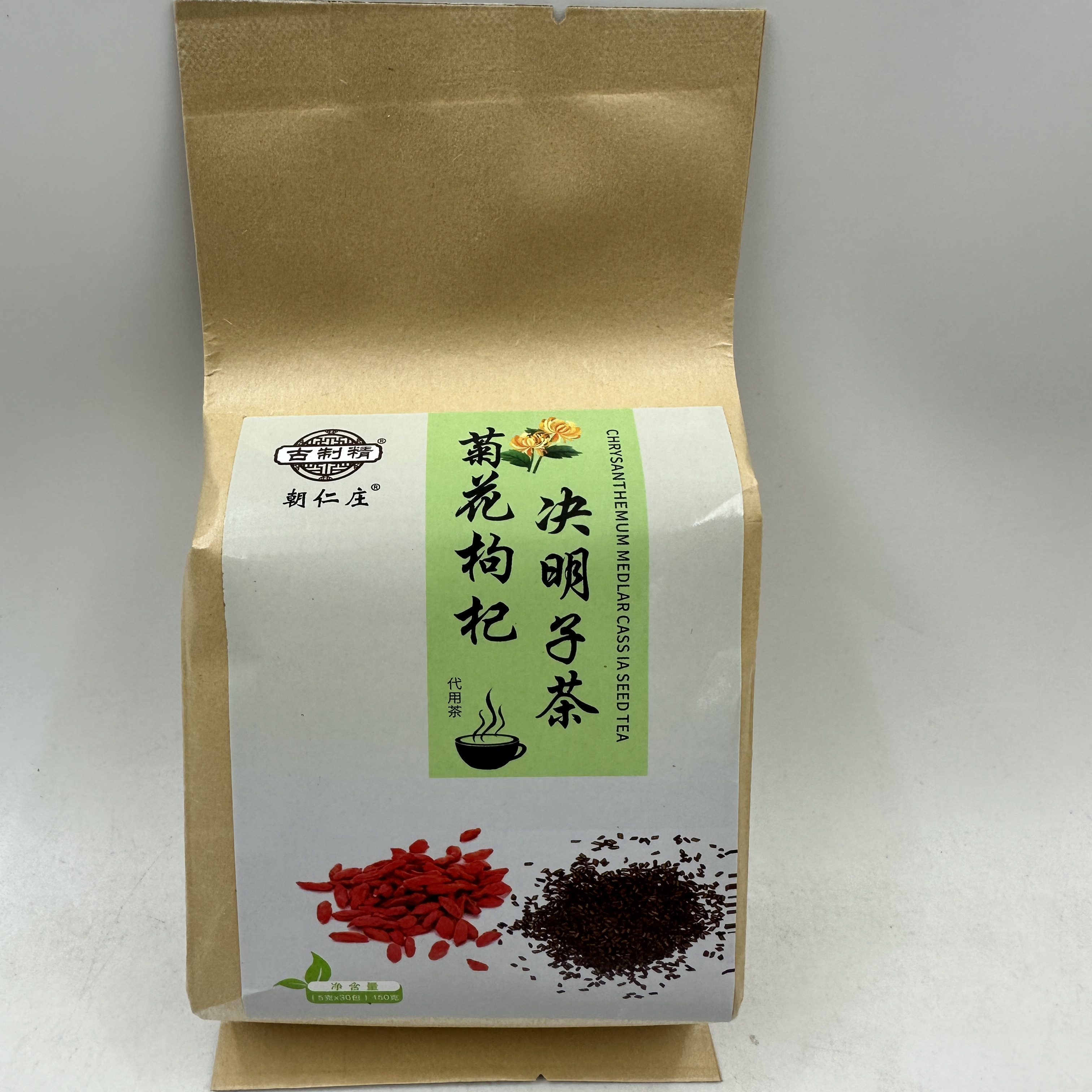 朝仁庄 菊花枸杞决明子茶代用茶150g(5g*30包)