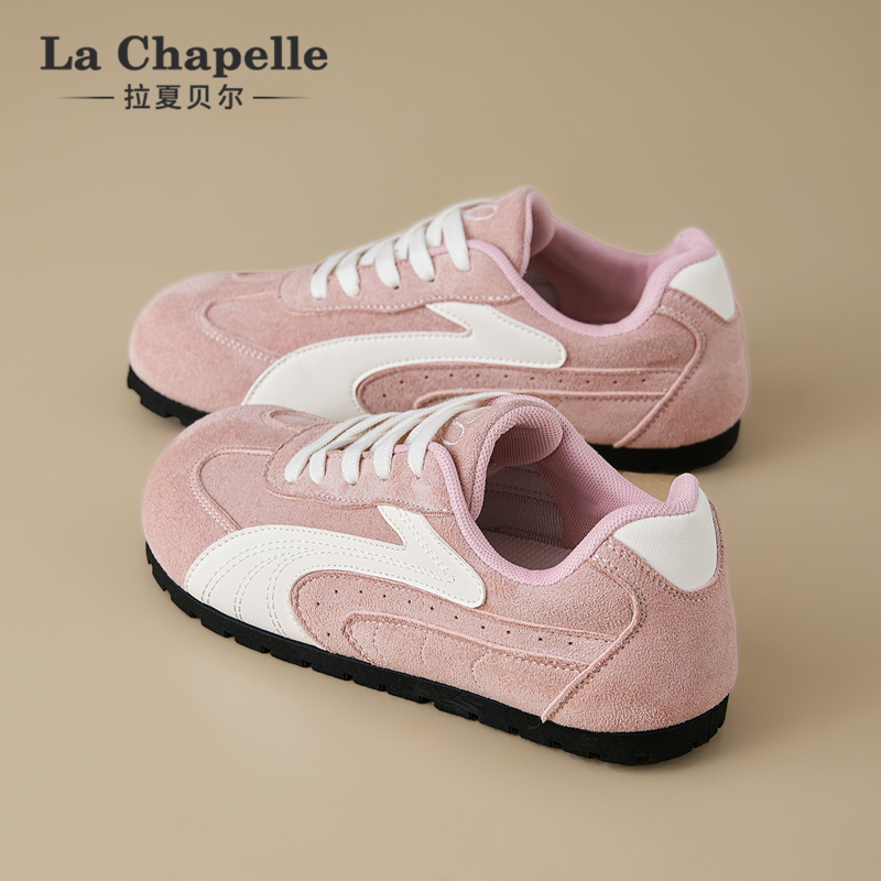 拉夏贝尔厚底德训鞋2025新款