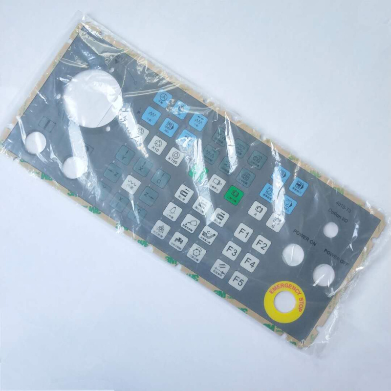 新代系统面板4018-T2T3T4按键膜 保护膜原装新代面板膜