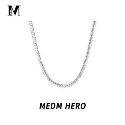 MEDMHERO925银古巴链
