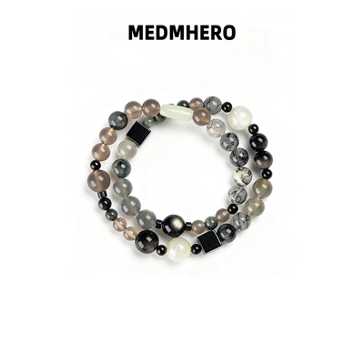 迪丽热巴同款双圈小众串珠手链