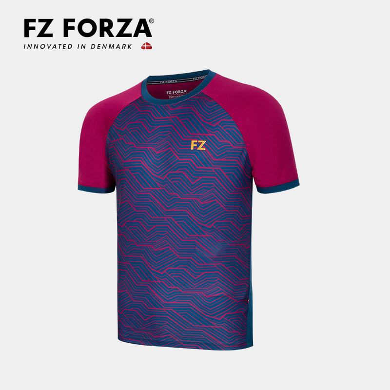 FZFORZA羽毛球服中性款运动休闲时尚短袖针织T恤 FZ_PR2508M