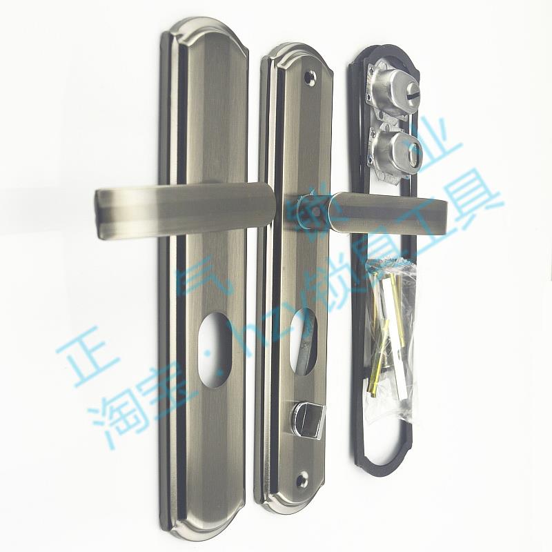 〖MB001〗5533大门拉手 面板黑金刚拉手锁具