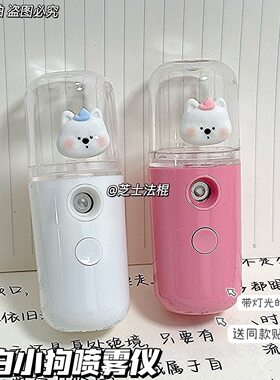 可爱小狗冷喷补水仪USB充电