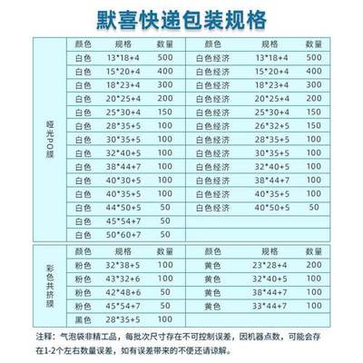 气泡袋信封泡沫袋加厚珠光哑光膜防摔服装泡泡袋子快递打包装包邮