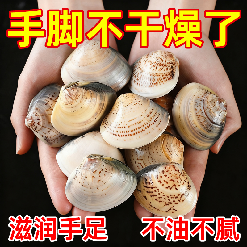 老上海大容量蛤蜊油贝壳哈利油防裂湿润护手霜哈喇油嫩肤真空包装