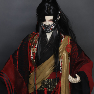 南安梦山鬼二仓古风70叔75bjd四分大四分娃衣龙魂ID75【关仓】