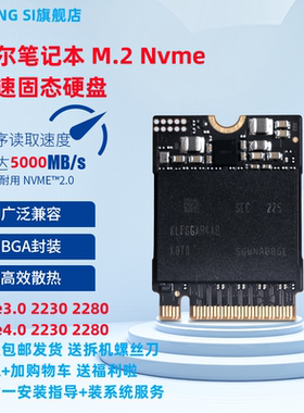 戴尔笔记本电脑专用SSD M.2固态硬盘1T游匣G15/G3灵越高速Pcie4.0