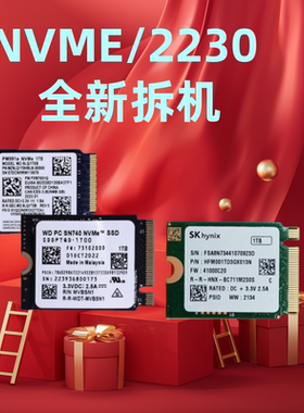 全新拆机2230 128/256固态M.2Nvme硬盘BG4BG5、BC711、PM991A