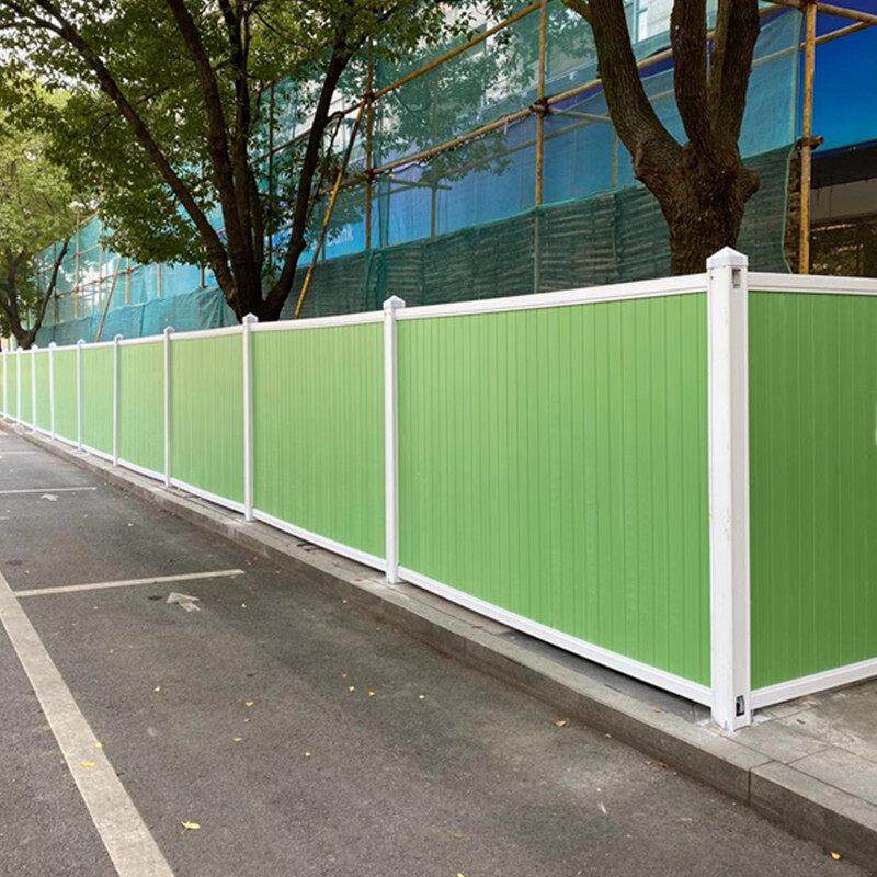 pvc围挡施工挡板彩钢围挡板道路工地建筑临时隔离泡沫夹芯板护栏