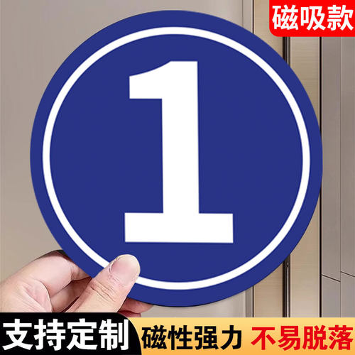 【热销爆款】数字号码贴