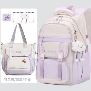女式初中生专用书包书包初中高中生大容量女生初中生小学生超轻减