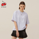 上衣夏季 樱桃KIRSH T恤少女韩版 半袖 袁姗姗同款 印花短袖