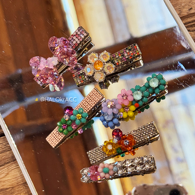 HALOkrACC韩国彩虹莫奈发夹