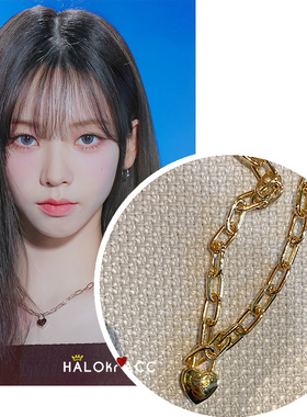HALOkrACC韩国柳智敏金属项链