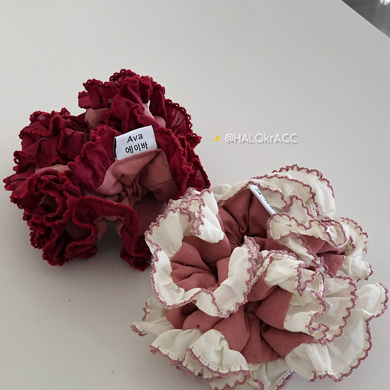 HALOkrACC韩国干枯玫瑰发圈