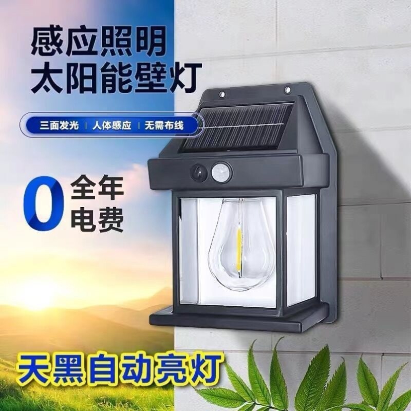 智能户外太阳能灯家用防雨中式庭景观庭院灯饰
