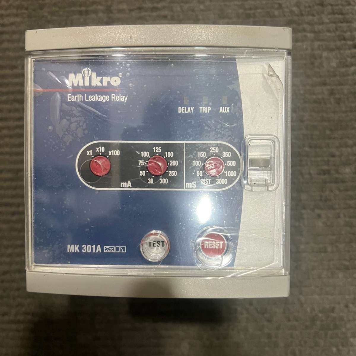 Mikro 对地泄漏信号继电器MK301A，正常，功能