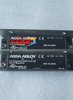 ASSA ABLOY  BPS 33-2646物品实图拍摄