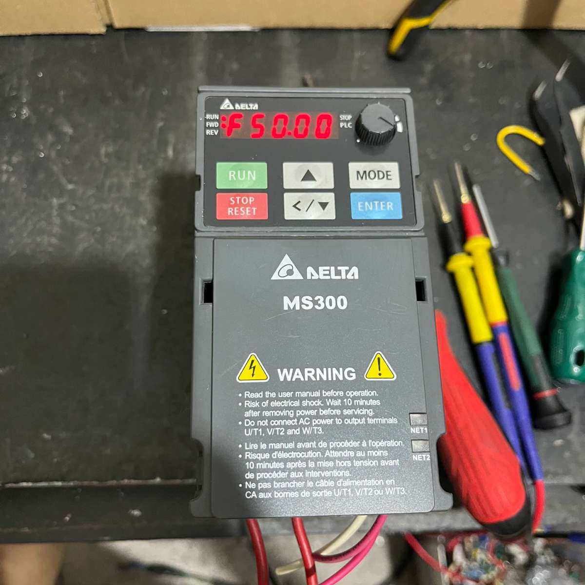 MS300变频器0.75KW/380V VFD2A7MS