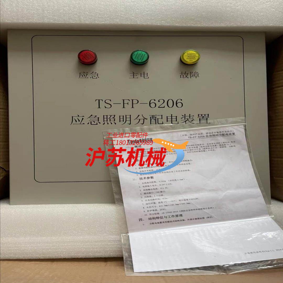 泰和安集中应急照明分配电装置TS-FP6206壁挂主机图片