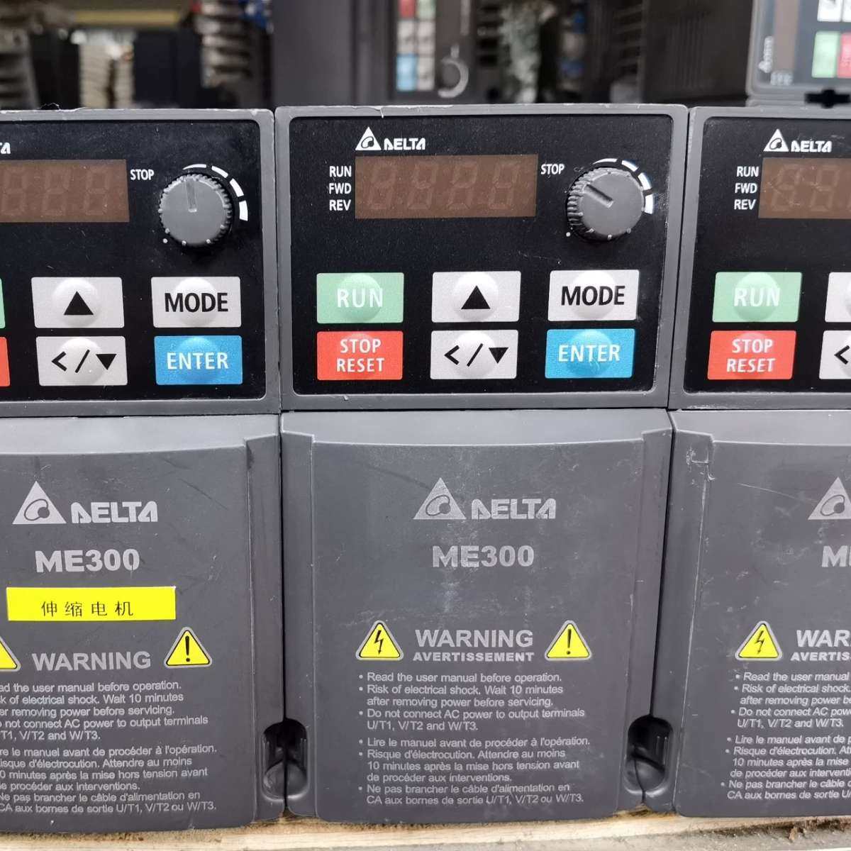 ME300变频器，型号VFD2A8ME21ANNAA，0