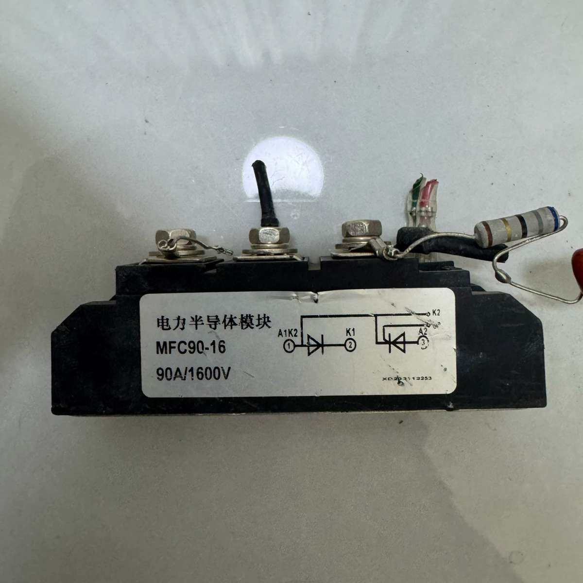 电力半导体模块MFC90-16，90A/1600V，双向可控